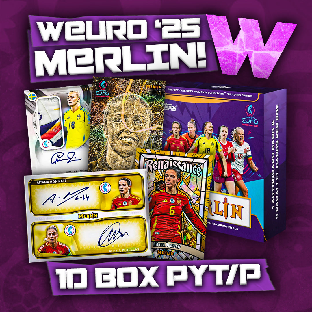 10 Box PYT/P - Topps Merlin Women's Euro 2025 #1